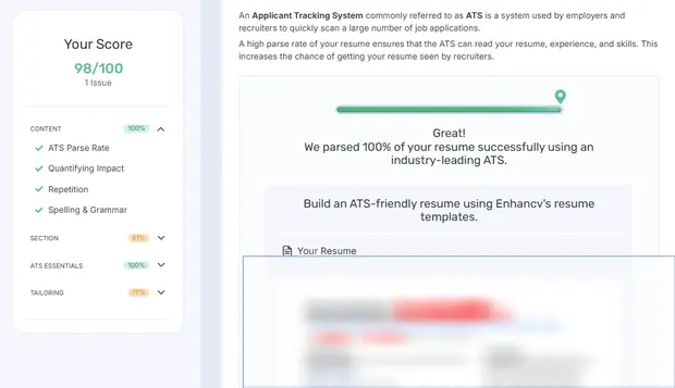 نتيجة فحص ATS — خرّيج صيدلة